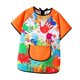 thumbnail image 4 of Smock de arte de niños Niños comiendo babero para alimentar el trabajo del hogar de jardín de infantes Naranja xl, 4 of 8
