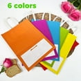 thumbnail image 4 of 36 Pack Gift bags with handles，8.2"×3.1"×5.9" paper bags with handles bulk，For children's birthdays, baby showers, crafts, weddings, party supplies (6 colors), 4 of 4