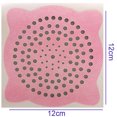 thumbnail image 4 of 20 PCS 12 × 12 cm Adhesivo para drenaje de piso de ducha, Adhesivos para cocina, Filtro de cabello desechable Traje fácil de instalar para baño, cocina, pelo de perro, 4 of 5