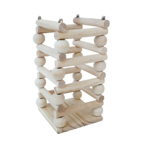 Chinchilla Rabbits Hay Feeder Guinea Hay Holder Food Dispenser Wood