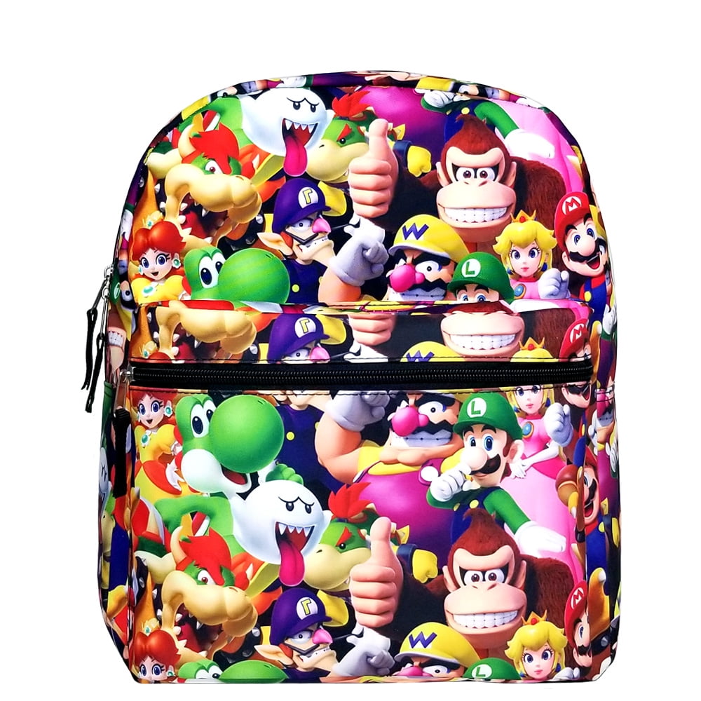 super mario school bag