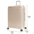 thumbnail image 2 of iFLY Rise 28" Hard Side Large Checked Expandable Spinner Luggage, Sand, 2 of 8