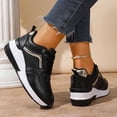 thumbnail image 5 of KANG Fashionable Sneakers With Lace Up Design And Platform For Comfortable Sporty Style Black 41, 5 of 9