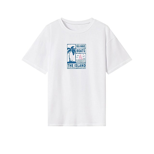 Camiseta de Mujer Verano Transpirable Cuello Redondo Camisa de Trabajo de Viaje Regalo para Mujer S