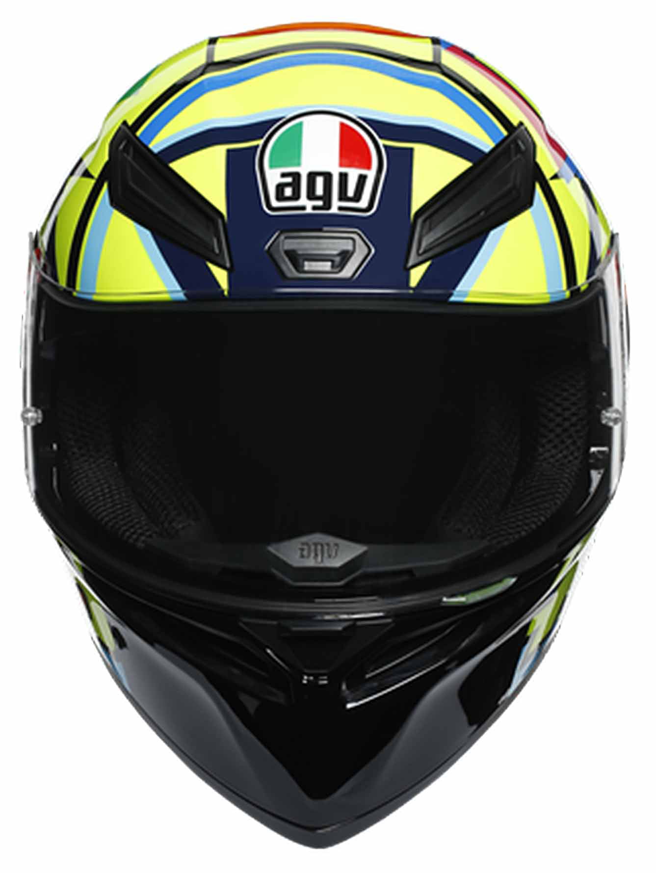 Helmet AGV K1 K-1 Valentino Rossi Soleluna Casque XS S Ms ML L XL XXL 
