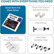 Yedi Infinity Sous Vide, Powered by Octcision Technology, Color Black, Features Deluxe Accessory kit