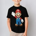 thumbnail image 6 of Super Mario T-Shirts for Boys Girls, Kids 3D Print Short Sleeve, Unisex Crew Neck Tee Shirts for Youth, 6 of 9