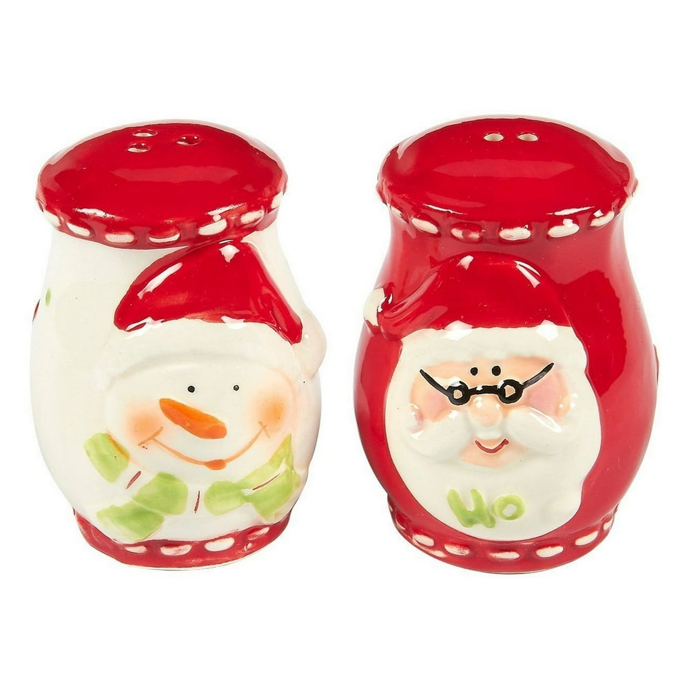 2Pack of Salt Pepper Shakers Cute Salt Pepper Shakers, Santa Claus