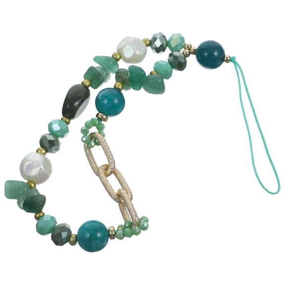 FOLOYORI Crystal Phone Lanyard Ccb Green 1Pack 9.63X0.51X0.51in