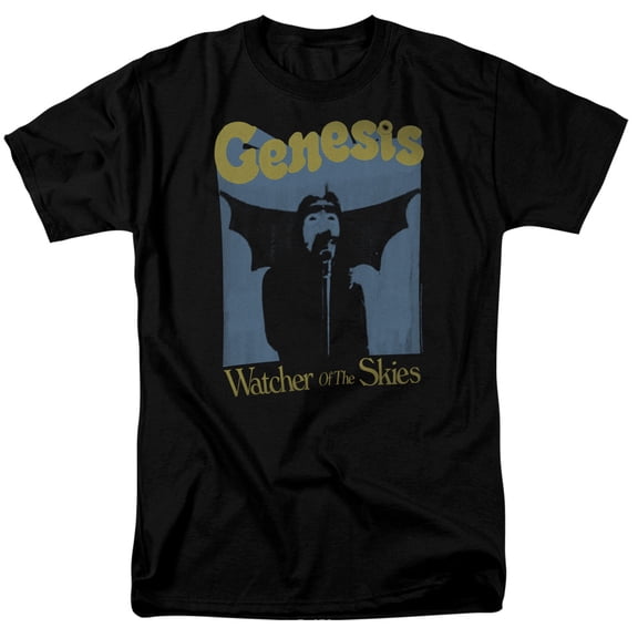 Genesis Watcher Of The Skies Adult 18/1 T-Shirt Black