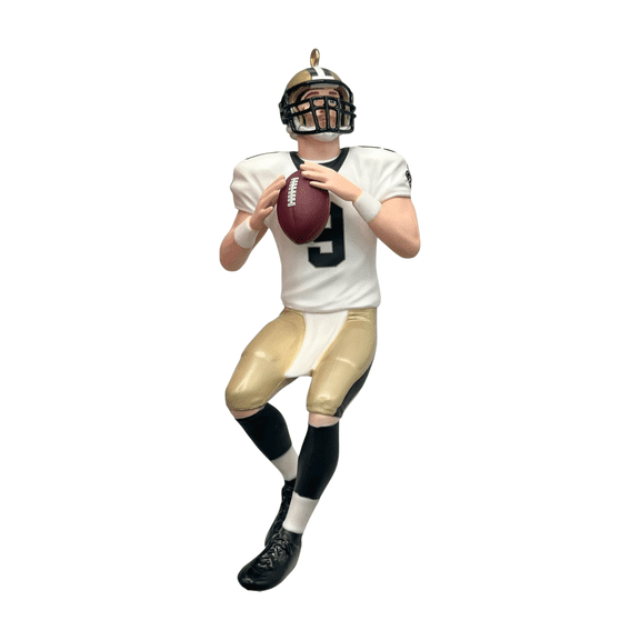 2013 Drew Brees (Football Legends) Hallmark Keepsake Christmas Tree Ornaments QX9215