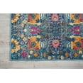 thumbnail image 5 of Nourison Passion Floral Denim 1'10" x 2'10" Area Rug, (2x2), 5 of 6