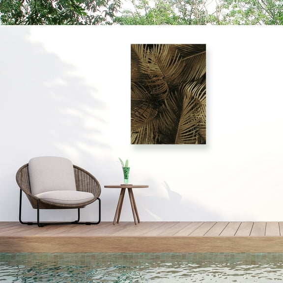 Design Fabrikken 'Golden Palm 2 Fabrikken' Outdoor Canvas