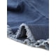 thumbnail image 5 of Minifalda Vaquera Con Dobladillo Con Volantes Y Tirantes Ajustables Para Mujer Azul M, 5 of 5