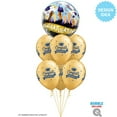thumbnail image 5 of 22 inch Bubble - Congratulations Grad Caps Qualatex Bubble Balloon - Party Supplies Decorations, 5 of 5