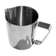 thumbnail image 5 of Billuyoard Jarra de espuma de leche inoxidable de 350ml/600ml/100ml, jarra de café Latte, taza a escala artesanal Barista Juegos de servir café y té escala 1000ml, 5 of 6