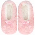 thumbnail image 1 of wonima44 Womens Cute Bow Slipper Socks with Grippers Fuzzy Fluffy House Floor Shoes Warm Soft Non-slip Birthday Christmas Gifts, 1 of 1