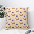 thumbnail image 4 of Yiaed Dachshund Print Pillow Covers Super Soft Decorative Square Throw Pillow Covers Case Cushion Covers for Sofa Couch Bedroom Car Decor（No pillow core）-12"x12", 4 of 7