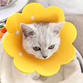 thumbnail image 3 of Collar For Cat Dog Cone Collar Anti-Bite Protection Cone Collars Dog Cat Puppy Injury Collar Adjustable Neck Cone Protector Eva Yellow S, 3 of 5