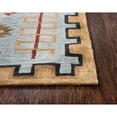 thumbnail image 5 of Alora Decor Durango 5' x 8' Southwest/Tribal Lt. Blue/Multi Hand-Tufted Area Rug, 5 of 5