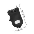 thumbnail image 2 of Phenofice 2Pcs Sturdy Retractable Cable Lock Black for Daily Use on Snowboards Strollers and Bikes, 2 of 8