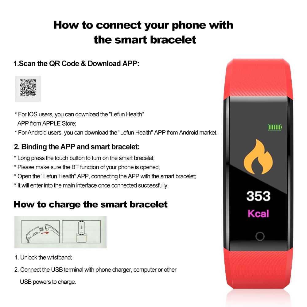 connecting lefun watch