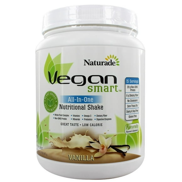 Naturade - VeganSmart All-In-One Nutritional Shake Vanilla - 22.75 oz.
