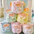 thumbnail image 3 of Cerdo enlatado LuLu, cerdo arcoíris, oveja de peluche, caja ciega, muñeco Kawaii, figuras de acción de juguete coleccionables, modelo sorpresa, caja misteriosa, 3 of 4