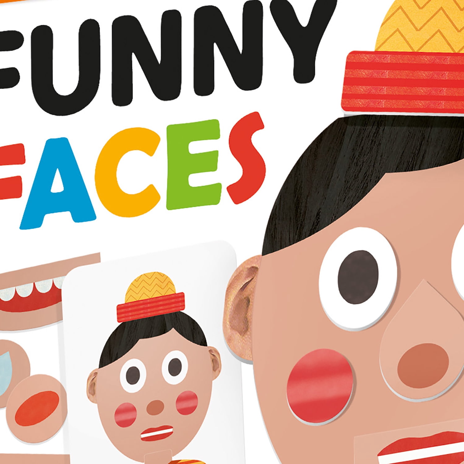 Headu: Funny Faces - Bingo Game, Creativity That Makes You Laugh, Recognize Emotions & Facial Expressions, Memory & Imagination, Kids 4+, 1-4 Players