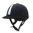 thumbnail image 1 of Advancent Casco ecuestre ajustable con varios tamaños para casco de equitación personalizado Cuidado ecuestre y deportes Borde de plata 615. XS (52-54) cm., 1 of 6