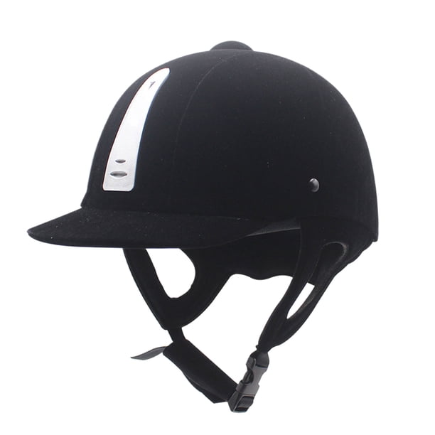 Advancent Casco ecuestre ajustable con varios tamaños para casco de equitación personalizado Cuidado ecuestre y deportes Borde de plata 615. XS (52-54) cm.