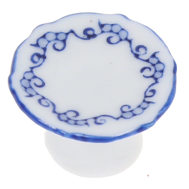 19 White Kitchenware Plate/Dish/Jar Dollhouse Miniatures Ceramic Supply Food 