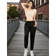 thumbnail image 4 of Pack De 2 Pants De Mujer Pantalones Anchos Casual O Elgante Pans Stretch, 4 of 5