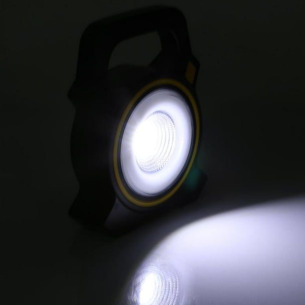 COB LED al aire libre portátil de alta potencia recargable lámpara de camping luz de trabajo