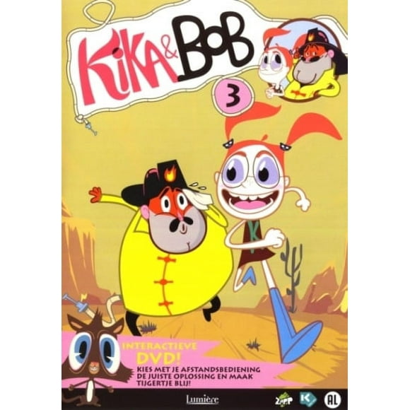 Kika & Bob - Volume 3 (ep. 15-20) ( les aventures incroyables de kika & bob ) ( kika et bob (vol. 3 - épisodes 15-20 ) [ format non-usa, pal, reg.0 import - Netherlands ]