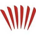 thumbnail image 4 of HUGFEGWE Arrows Vanes 4 Inch Plastic Feather Fletching for DIY Archery Arrows 50 Pack, Red UA824-0254, 4 of 8
