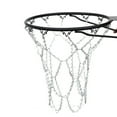 2 Pcs Iron Chain Basketball Net Professional Standard Heavy Duty