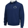 thumbnail image 2 of Men's Colosseum Navy Penn State Nittany Lions Big & Tall Tortugas Quarter-Zip Jacket, 2 of 3