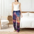 thumbnail image 6 of Lsque Dreamy Dandelion Sunset Print Women's Pajama Pants, Lounge Pant - Comfortable Home Wear,Elastic Waistband, Stylish Design-Medium, 6 of 9