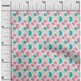 thumbnail image 1 of oneOone Polyester Lycra Fabric Circle Geometric Print Fabric By The Yard 56 Inch Wide, 1 of 4