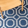 thumbnail image 6 of SAFAVIEH Cedar Brook Thaddeus Geometric Area Rug, Navy/Silver, 2'3" x 3'9", 6 of 11