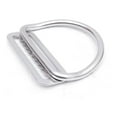 thumbnail image 2 of Advancent 2 uds D anillo hebilla Hardware bolsas monedero Metal suministros accesorio cincha soldada cierre plata cinturón manija hombro Deportes acuáticos, 2 of 6
