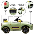 thumbnail image 3 of Carro Montable Electrico The Baby Shop para niños Cooper con control remoto Luz Led 12v verde, 3 of 7