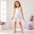 thumbnail image 5 of Hbhpov Girl’s Solid Color Biking Shorts Boyshort Panties for Toddlers 6 Pack, Size 2-14, 5 of 7