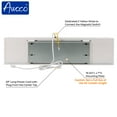 thumbnail image 4 of Awoco FM1209T Awoco FM1209T 36' Slimline 2 Speeds Unheated Indoor Air Curtain with Magnetic Door Switch, 4 of 7
