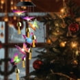 thumbnail image 3 of Solar Wind Chimes Outdoor, Color Changing Butterfly Wind Chimes, Outdoor Memorial Wind Bell Lights Gifts for Garden Mothers Day Yard Decor, 3 of 8