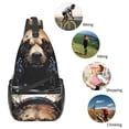 thumbnail image 5 of Lsque Urban Bear With Headphones Pattern Cross Chest Bag Diagonally – Premium Durable Front Chest Sling with Adjustable Padded Strap, High-Capacity Storage, 5 of 8