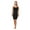 Black(Mommy), variant on Fesfesfes Parent-child Spring Dress Solid Color Bodycon Dress Casual Beach Sleeveless Dress Mother-daughter Dress Suit Mommy and Baby Overall