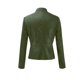 thumbnail image 4 of Puntoco Mujer Señoras Solapa Motor Chaqueta Abrigo Zip Biker Corto Punk Cropped tops Puntoco Puntoco-1293, 4 of 6
