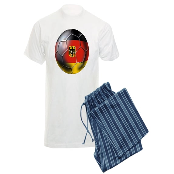 CafePress - German Soccer - Men's Light Pajamas
